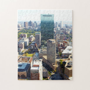 Uitzicht van Boston 2 Legpuzzel