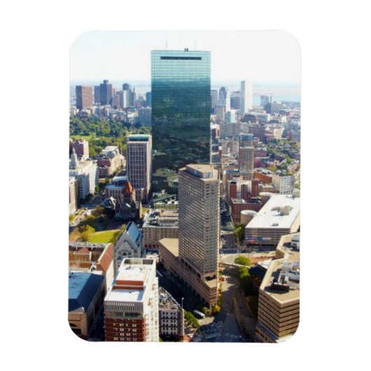 Uitzicht van Boston 2 Magneet (Verticaal)