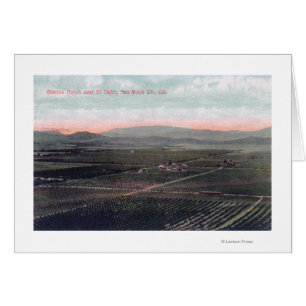 Uitzicht van Boston Ranch in San Diego County