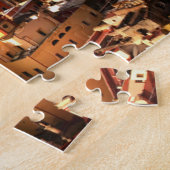 Uitzicht van bovenaf legpuzzel (Zijkant)