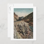 Uitzicht van Box Canon Train Briefkaart (Voorkant / Achterkant)