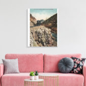 Uitzicht van Box Canon Train Canvas Afdruk (Insitu (Woonkamer))