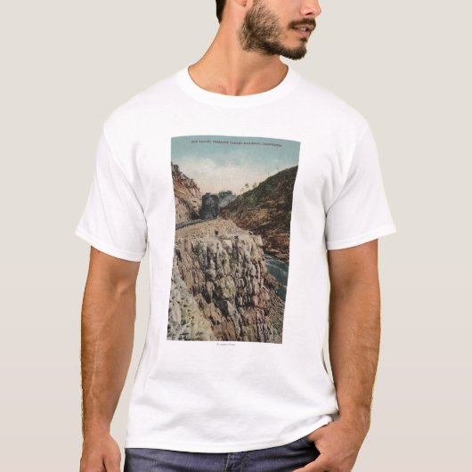 Uitzicht van Box Canon Train T-shirt (Voorkant)