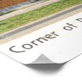 Uitzicht van Buffalo, NY 1907  Poster (Hoek)