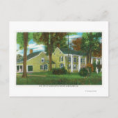 Uitzicht van buitenaf van Gen. Philip Schuyler's M Briefkaart (Voorkant)