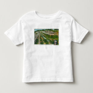 Uitzicht van Burbanks Experimental Boerderij Kinder Shirts