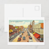  Uitzicht van Cambridge, Maryland, Briefkaart (Voorkant / Achterkant)