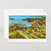 Uitzicht van Camden, Maine, Briefkaart (Voorkant / Achterkant)