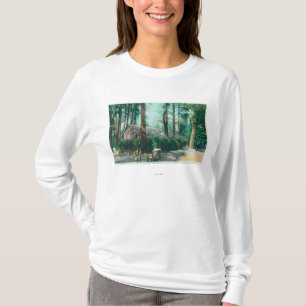 Uitzicht van Camp Curry Open Air Dining Room T-shirt