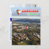 Uitzicht van Canberra — Australische hoofdstad Briefkaart (Voorkant / Achterkant)