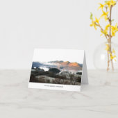 Uitzicht van Castlehead - Derwentwater, Lake Distr Kaart (Gele Bloem)