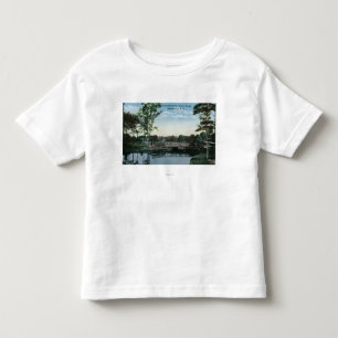 Uitzicht van Central Park Creek Bridge Kinder Shirts