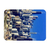 Uitzicht van Chicago binnenstad met meer Magneet (Horizontaal)