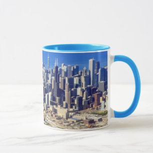 Uitzicht van Chicago binnenstad met meer Mok
