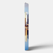 Uitzicht van Chicago skyline met reflectie Case-Mate iPhone Case (Achterkant / Links)
