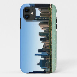 Uitzicht van Chicago skyline van het Michiganmeer iPhone 11 Hoesje