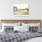 Uitzicht van Clifton Gate Canvas Afdruk (Insitu (Slaapkamer))