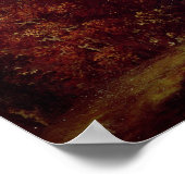 Uitzicht van Coalbrookdale, 1777 Poster (Hoek)