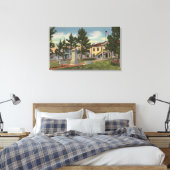 Uitzicht van Colton Hall Canvas Afdruk (Insitu (Slaapkamer))