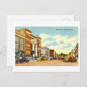 Uitzicht van Danbury, Connecticut, Briefkaart (Voorkant / Achterkant)