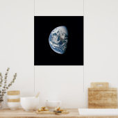 Uitzicht van de Aarde van Apollo 13 Poster (Keuken)