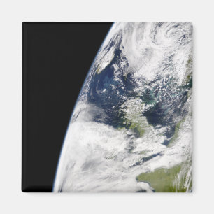 Uitzicht van de aarde vanuit de ruimte magneet