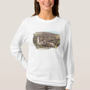 Uitzicht van de Abbey en de kerktoren T-shirt