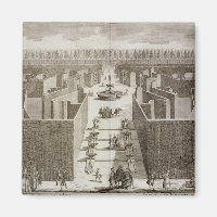 Uitzicht van de acht beelden van de Castellazzo in
