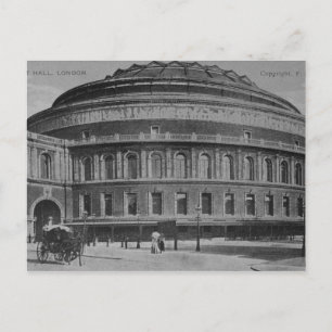 Uitzicht van de Albert Hall, c.1900 Briefkaart