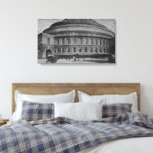 Uitzicht van de Albert Hall, c.1900 Canvas Afdruk (Insitu (Slaapkamer))
