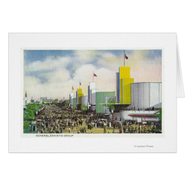 Uitzicht van de Algemene Exhibitgroep (Voorkant Horizontaal)