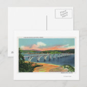 Uitzicht van de Alsea Bay Bridge Briefkaart (Voorkant / Achterkant)