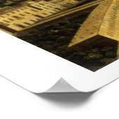 Uitzicht van de baai van Napels uit de baai van Ch Poster (Hoek)