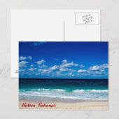 Uitzicht van de Bahamaanse Oceaan Briefkaart (Voorkant / Achterkant)