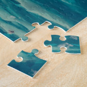 Uitzicht van de Bahamas-oceaan van Space Station Legpuzzel (Zijkant)