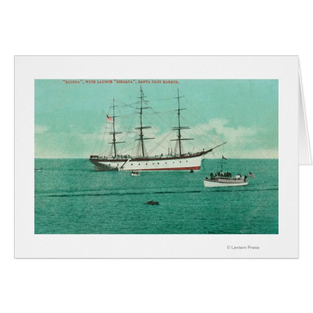 Uitzicht van de Balboa en de Sinaloa Entering (Voorkant Horizontaal)