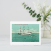 Uitzicht van de Balboa en de Sinaloa Entering Briefkaart (Staand voorkant)