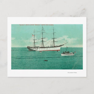 Uitzicht van de Balboa en de Sinaloa Entering Briefkaart