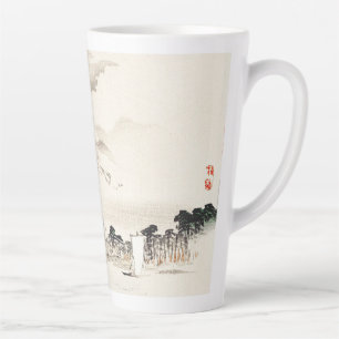 Uitzicht van de berg Fuji door Kōno Bairei Latte Mok