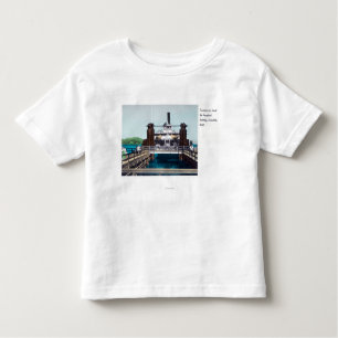 Uitzicht van de Berkeley Ferryboat Trade Fair Kinder Shirts