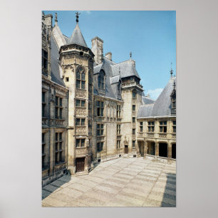 Uitzicht van de binnenplaats, 1443-51 poster