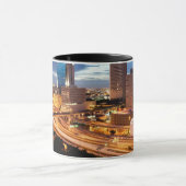 Uitzicht van de binnenstad mok (Midden)