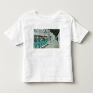 Uitzicht van de binnenstad van het Ventura Bath Ho Kinder Shirts