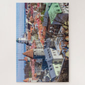 Uitzicht van de binnenstad van Tallinn Legpuzzel (Verticaal)
