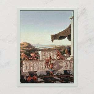 Uitzicht van de Bloem van Griekenland door August  Briefkaart