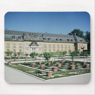 Uitzicht van de boomgaard van het Herrenhausen Muismat