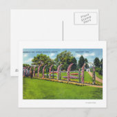 Uitzicht van de botanische tuinen in het Beardsley Briefkaart (Voorkant / Achterkant)