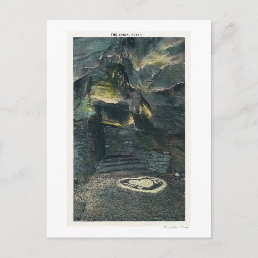 Uitzicht van de Bridal Altar Briefkaart (Voorkant)