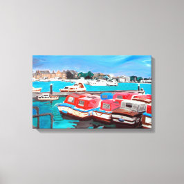 Uitzicht van de Broads Canvas Afdruk