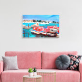 Uitzicht van de Broads Canvas Afdruk (Insitu (Woonkamer))